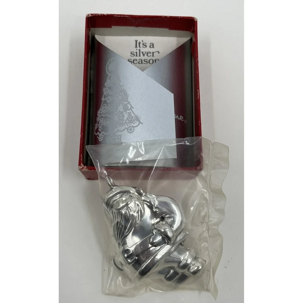 Bridalane James B. Fisher Santa Christmas Ornament Vintage NOS Spain